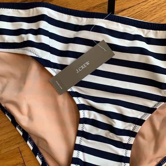 NWOT J. Crew Surf hipster bottom in stripe - Picture 6 of 8